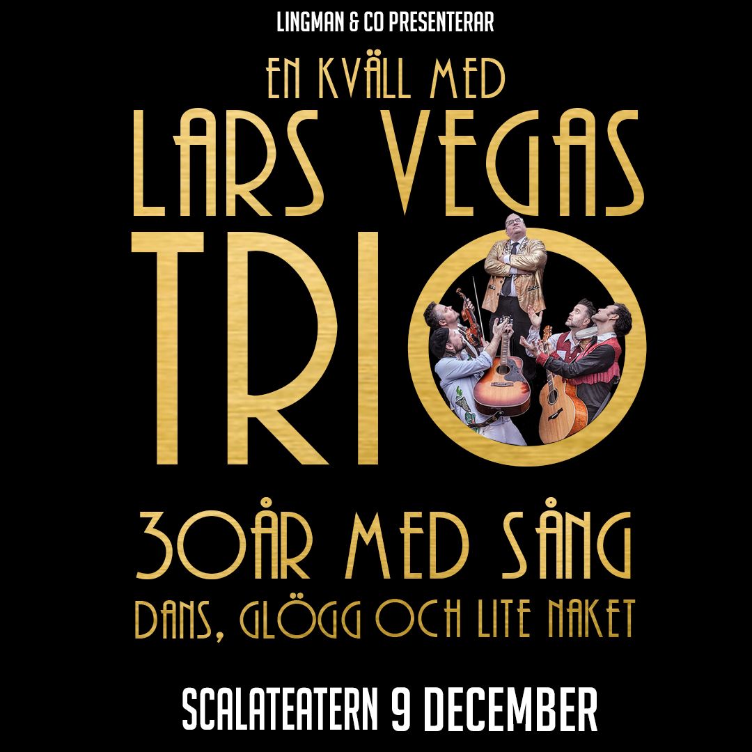 Lars Vegas Trio Scalateatern