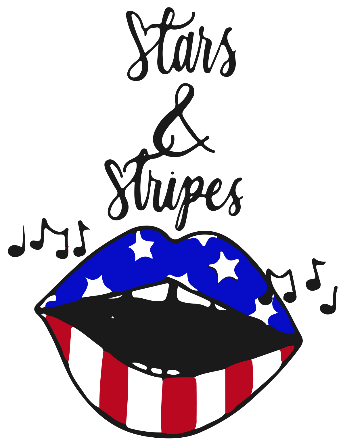 Stars & Stripes med Collagekören Scalateatern